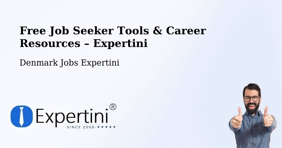 Free Job Seeker Tools & Career Resources – Varde Kommune - Varde Kommune, Denmark Jobs Expertini